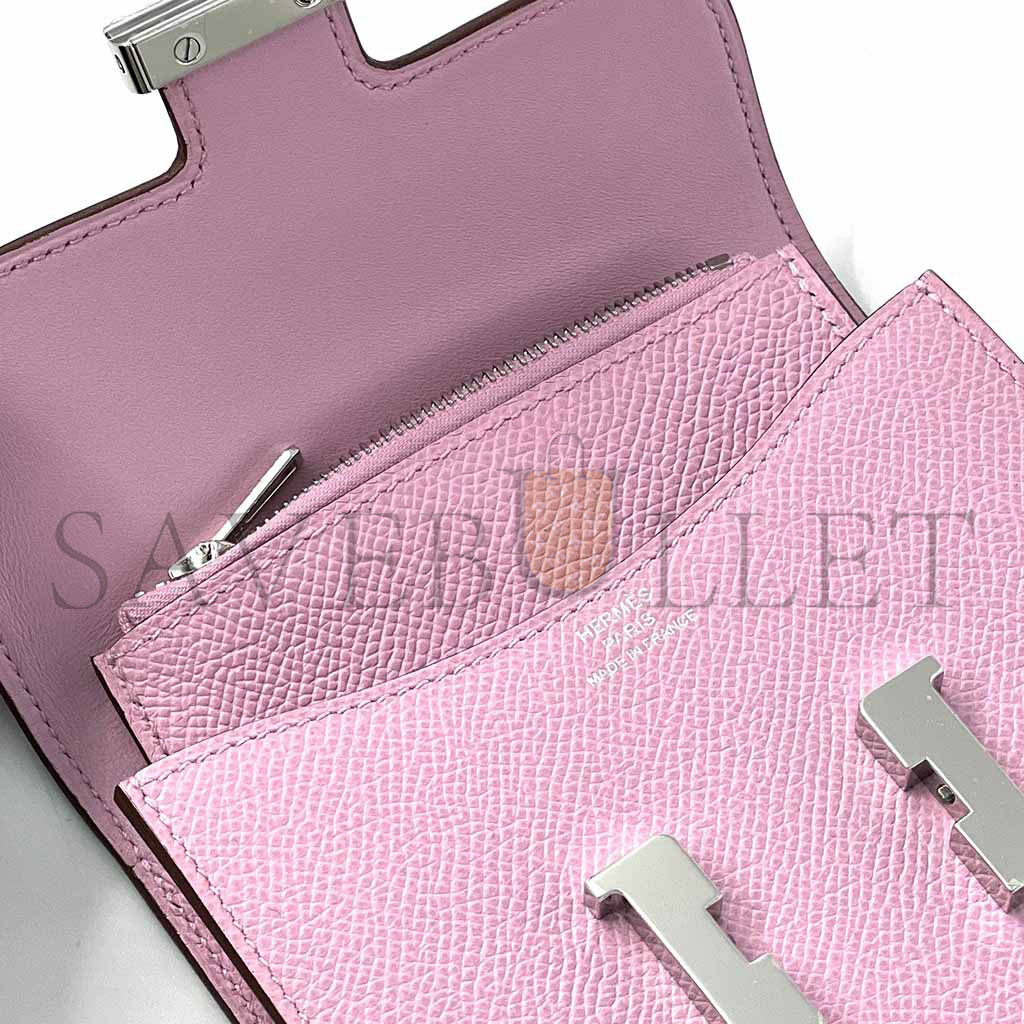 HERMES MASTER CONSTANCE SLIM WALLET EPSOM H085101CCX9(12.4*10.2*3cm)